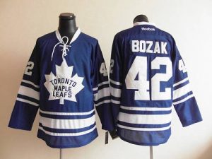 Maple Leafs #42 Tyler Bozak Blue Third Embroidered NHL Jersey