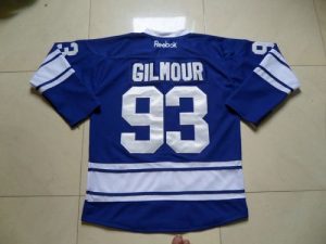 Maple Leafs #93 Doug Gilmour Blue Third Embroidered NHL Jersey