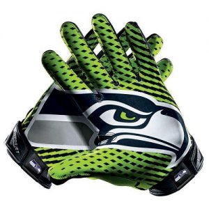 Men's Nike Seattle Seahawks Vapor Jet 2.0 Gloves