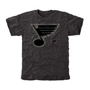 Men's St. Louis Blues Black Rink Warrior T-Shirt