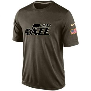 Men's Utah Jazz Salute To Service Nike Dri-FIT T-Shirt