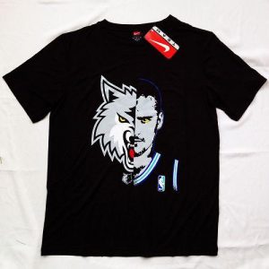Minnesota Timberwolves GameFace Exclusive Collection Black NBA T-Shirts