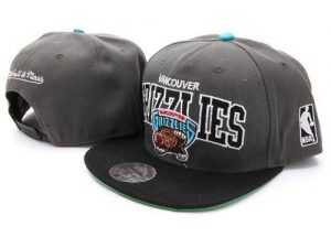 Mitchell and Ness NBA Memphis Grizzlies Stitched Snapback Hats 026