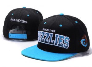 Mitchell and Ness NBA Memphis Grizzlies Stitched Snapback Hats 054