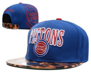 NBA Detroit Pistons Stitched Snapback Hats 024