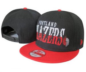 NBA Portland Trail Blazers Stitched New Era 9FIFTY Snapback Hats 015