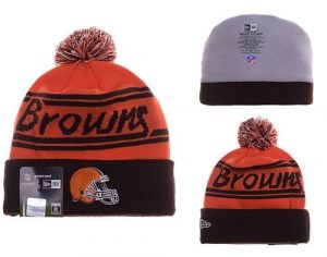 NFL Cleverland Browns Logo Stitched Knit Beanies 004