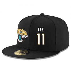 NFL Jacksonville Jaguars #11 Marqise Lee Snapback Adjustable Stitched Player Hat - Black White