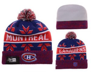 NHL Montreal Canadiens New Era Logo Stitched Knit Beanies 001