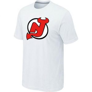 NHL New Jersey Devils Big & Tall Logo T-Shirt White