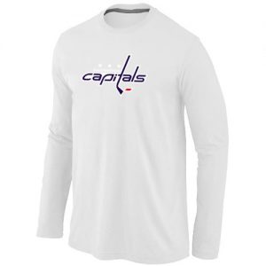 NHL Washington Capitals Big & Tall Logo Long Sleeve T-Shirt White