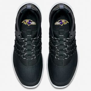 Nike Baltimore Ravens London Olympics Black Shoes-1