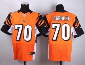 Nike Bengals #70 Cedric Ogbuehi Orange Alternate Men's Stitched NFL Elite Jersey