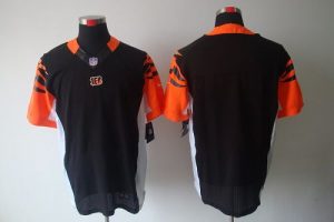 Nike Bengals Blank Black Team Color Men's Embroidered NFL Elite Jersey