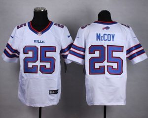Nike Bills #25 LeSean McCoy White Men's Stitched NFL New Elite Jersey