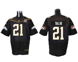 Nike Broncos #21 Aqib Talib Black 2016 Pro Bowl Men's Stitched NFL Elite Jersey