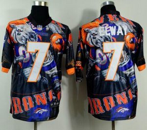 Nike Broncos #7 John Elway Team Color Men's Stitched NFL Elite Fanatical Version Jersey