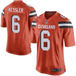 Nike Browns #6 Cody Kessler Orange Alternate Youth Stitched NFL New Elite Jersey