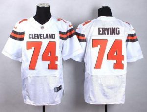 Nike Browns #74 Cameron Erving White Men's Stitched NFL New Elite Jersey