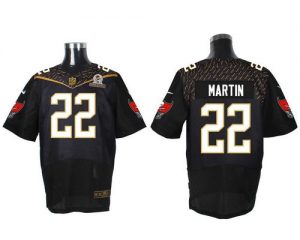 Nike Buccaneers #22 Doug Martin Black 2016 Pro Bowl Men's Stitched NFL Elite Jersey