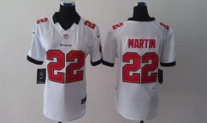 Nike Buccaneers #22 Doug Martin White Women's Embroidered NFL Limited Jersey
