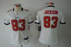 Nike Buccaneers #83 Vincent Jackson White Women's Embroidered NFL Limited Jersey