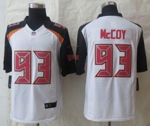 Nike Buccaneers #93 Gerald McCoy White Men's Stitched NFL New Limited Jersey