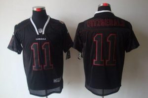 Nike Cardinals #11 Larry Fitzgerald Lights Out Black Men's Embroidered NFL Elite Jersey