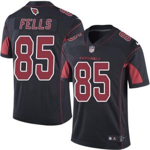 Nike Cardinals #85 Darren Fells Black Men's Stitched NFL Limited Rush Jersey