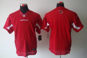 Nike Cardinals Blank Red Team Color Men's Embroidered NFL Elite Jersey