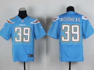 Nike Chargers #39 Danny Woodhead Electric Blue Alternate Men's Stitched NFL New Elite Jersey