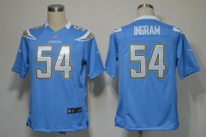 Nike Chargers #54 Melvin Ingram Electric Blue Alternate Men's Embroidered NFL Game Jersey