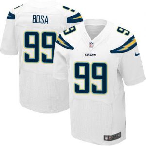 Nike Chargers #99 Joey Bosa White Men's Stitched NFL New Elite Jersey