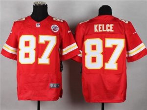 Nike Chiefs #87 Travis Kelce Red Team Color Men's Stitched NFL Elite Jersey