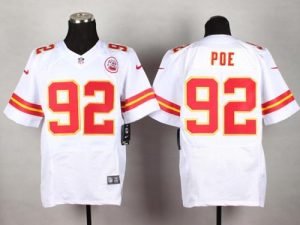 Nike Chiefs #92 Dontari Poe White Men's Stitched NFL Elite Jersey