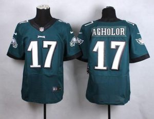 Nike Eagles #17 Nelson Agholor Midnight Green Team Color Men's Stitched NFL New Elite Jersey