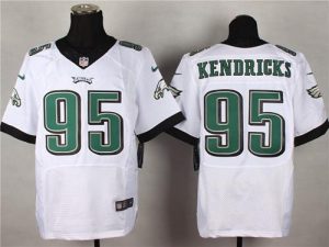 Nike Eagles #95 Mychal Kendricks White Men's Stitched NFL New Elite Jersey