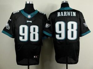 Nike Eagles #98 Connor Barwin Black Alternate Men's Stitched NFL New Elite Jersey