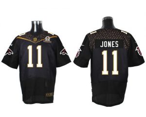 Nike Falcons #11 Julio Jones Black 2016 Pro Bowl Men's Stitched NFL Elite Jersey