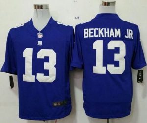 Nike Giants #13 Odell Beckham Jr Royal Blue Team Color Men's Stitched NFL Game Jersey