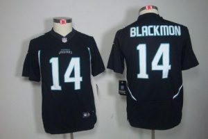 Nike Jaguars #14 Justin Blackmon Black Alternate Youth Embroidered NFL Limited Jersey