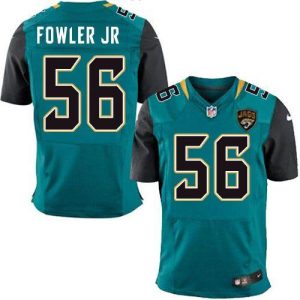 Nike Jaguars #56 Dante Fowler Jr Teal Green Team Color Men's Stitched NFL Elite Jersey
