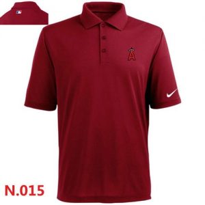 Nike Los Angeles Angels 2014 Players Performance Polo Red