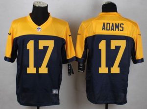 Nike Packers #17 Davante Adams Navy Blue Alternate Men's Stitched NFL New Elite Jersey