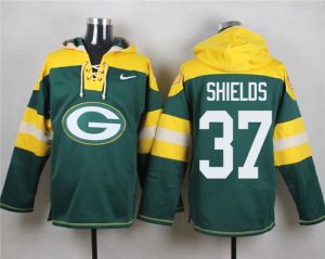 Nike Packers #37 Sam Shields Green Player Pullover NFL Hoodie