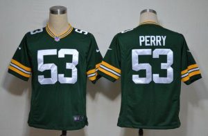 Nike Packers #53 Nick Perry Green Team Color Men's Embroidered NFL Game Jersey