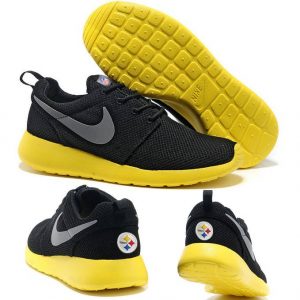 Nike Pittsburgh Steelers London Olympics Black Yellow Shoes