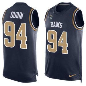 Nike Rams #94 Robert Quinn Navy Blue Team Color Men's Stitched NFL Limited Tank Top Jersey