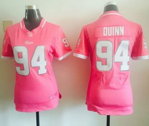 Nike Rams #94 Robert Quinn Pink Women's Stitched NFL Elite Bubble Gum Jersey