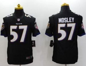 Nike Ravens #57 C.J. Mosley Black Alternate Men's Stitched NFL New Limited Jersey